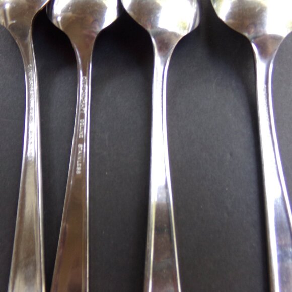OneidaCraft Deluxe Stainless 4 Serving Spoons - Picture 6 of 9
